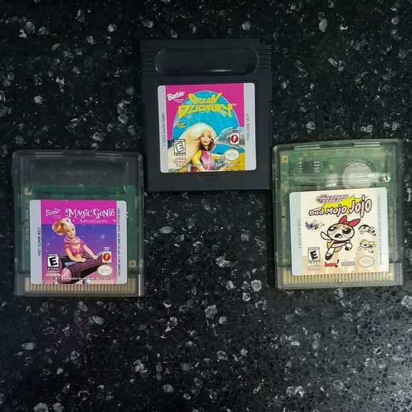 3 Gameboy/Color Games (Barbie, Powerpuff Girls) - Picture 2 of 7